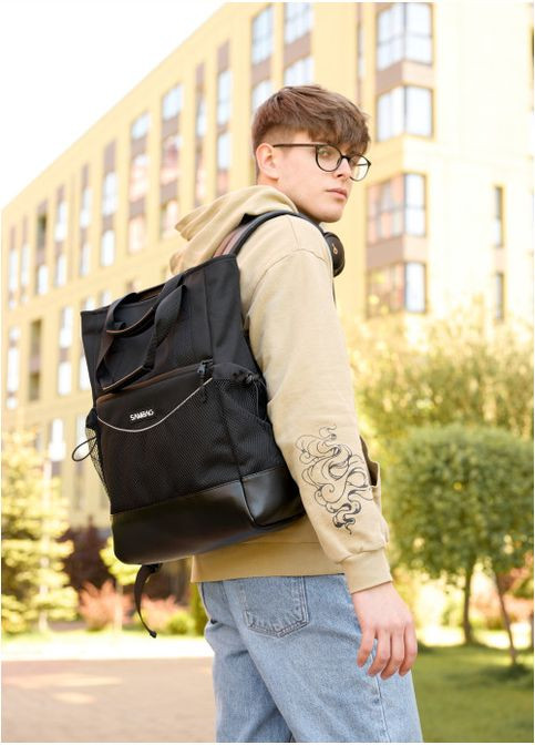 Сумка Shoper X черная (R-93541165m-VS) Sambag (302450154)