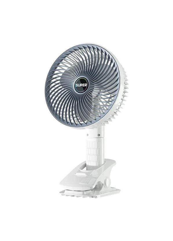 Мини вентилятор на аккумуляторе ART 10034/6369, портативный, настольный, с прищепкой No Brand (331148113)