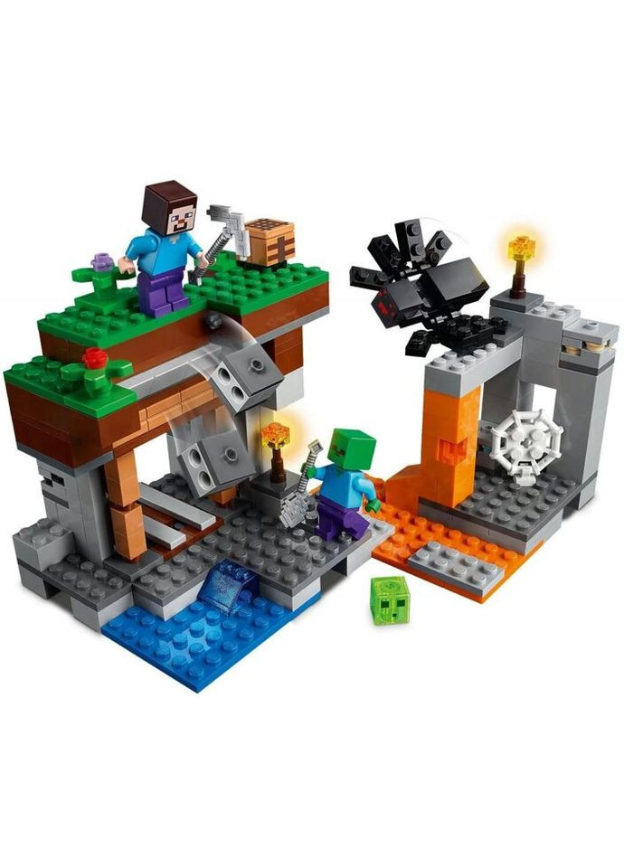 Конструктор Minecraft Заброшенная шахта (21166) Lego (281425522)