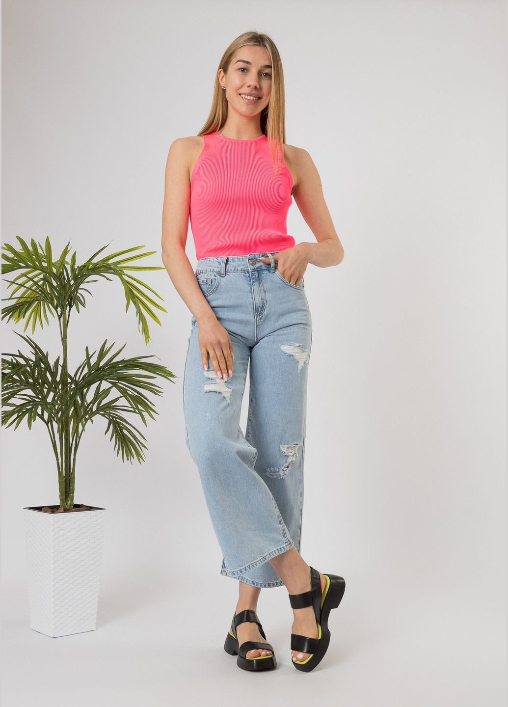 Черные босоножки (1531лz) Heya Shoes