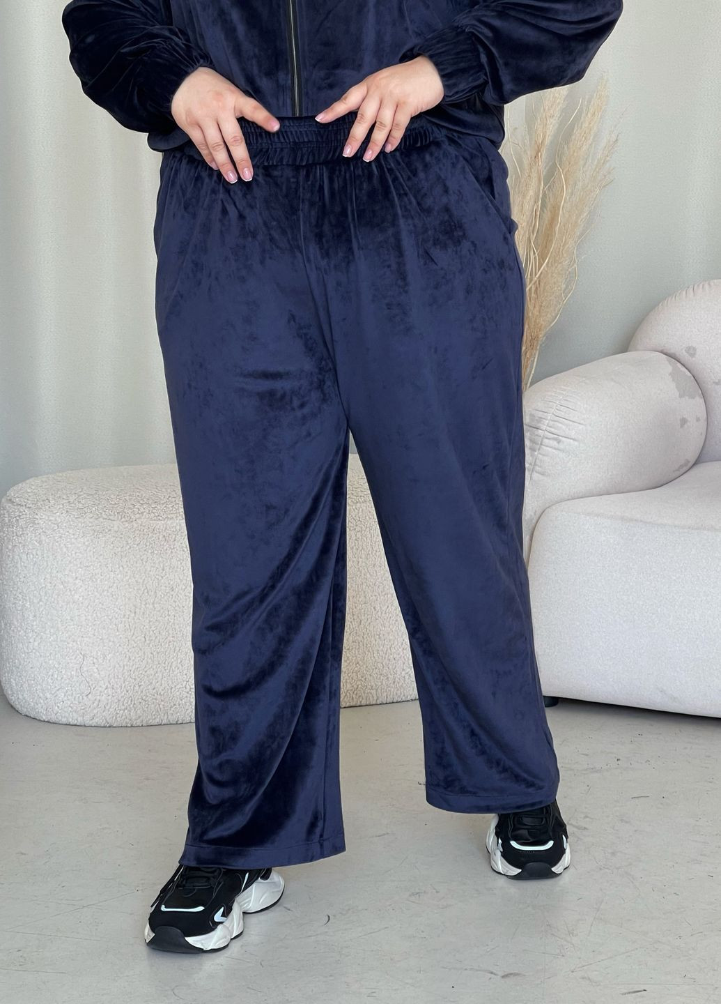 Женский велюровый костюм с кофтой на молнии Merlini Варна (301577731)