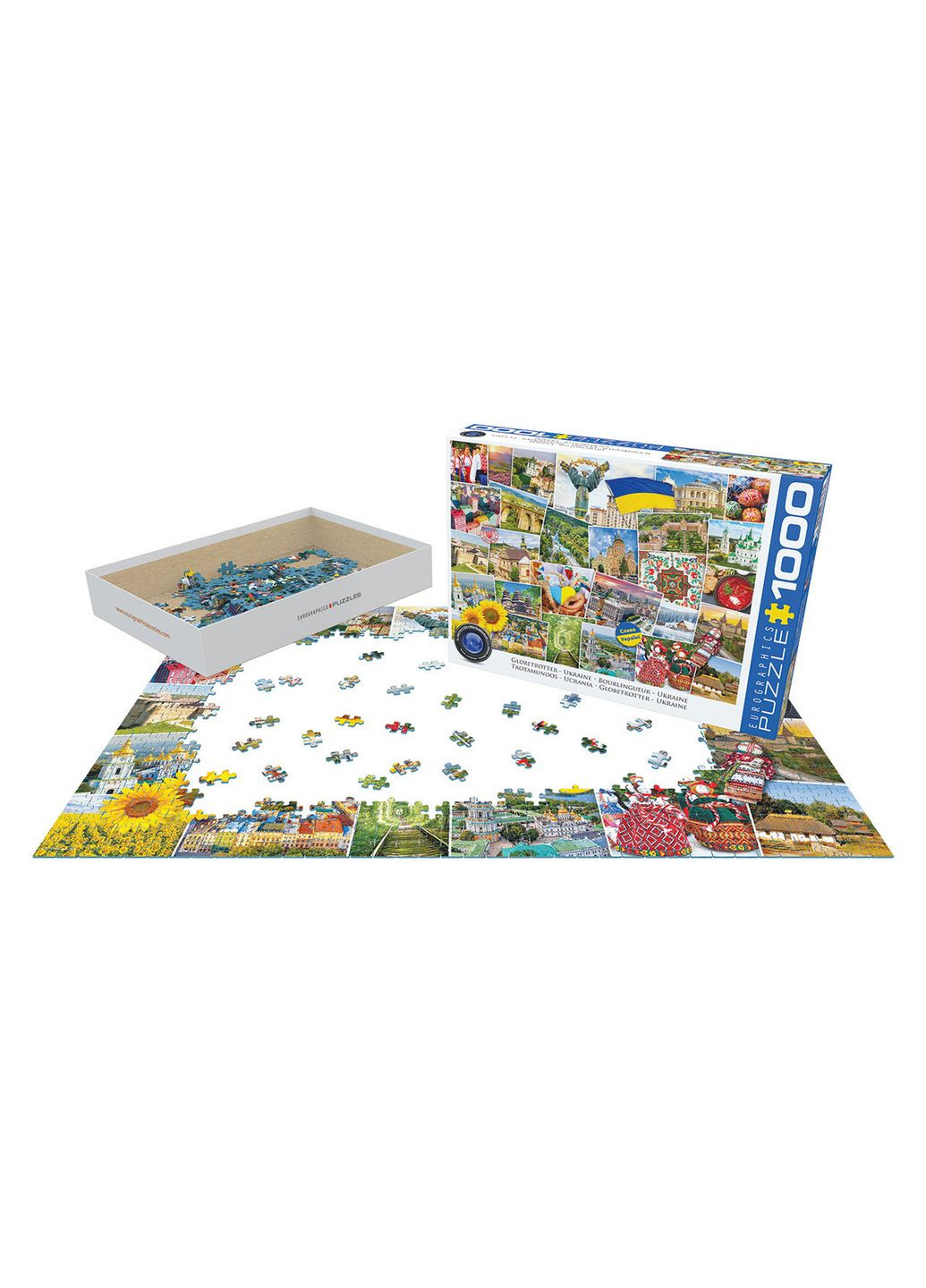 Пазл Слава Україні, 1000 елементів () Eurographics 6000-5753 (328395096)