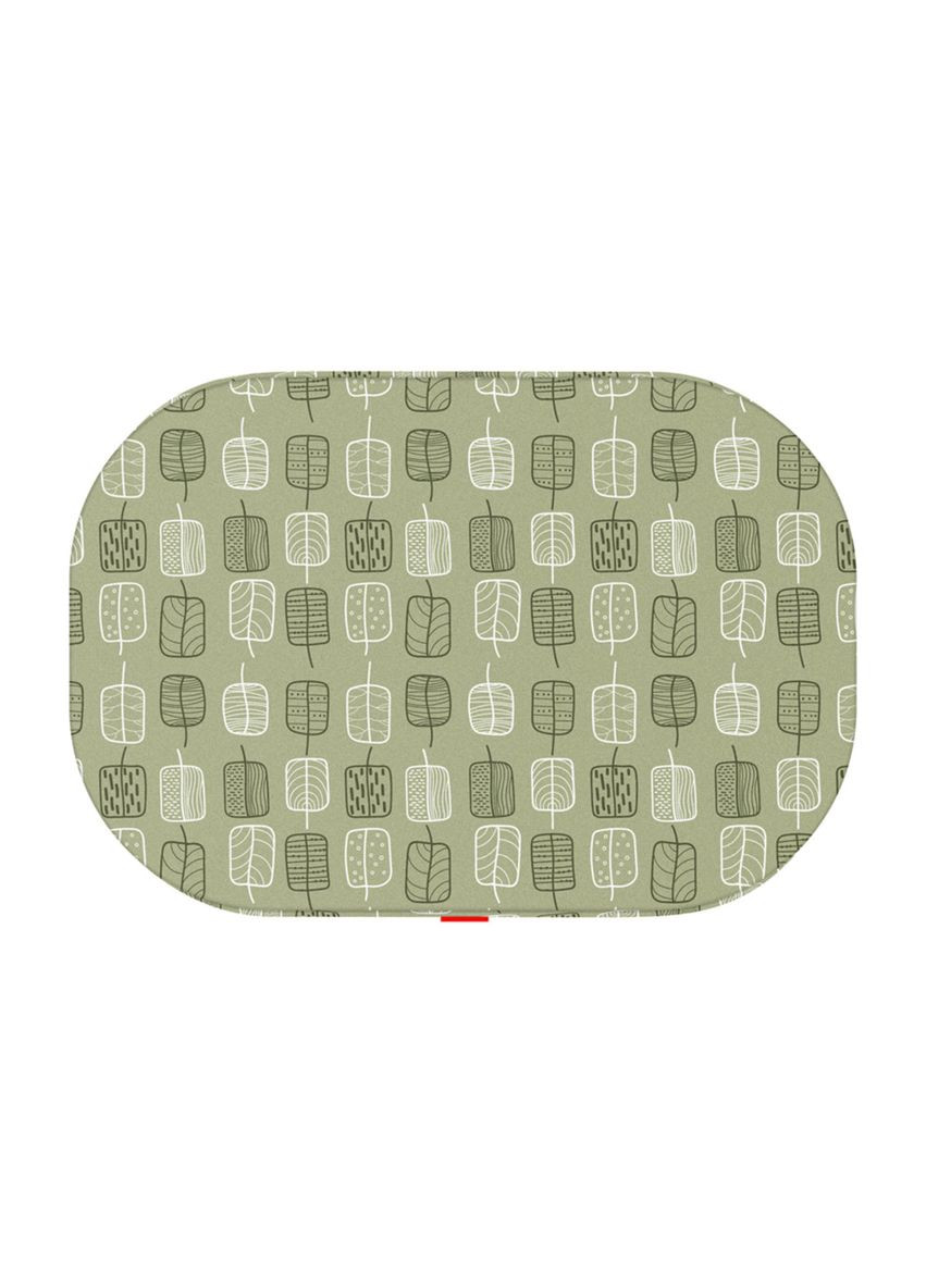 Чохол для лежанки Relax Зелене листя М 80х55 см Різнобарвне WAUDOG (332879233)