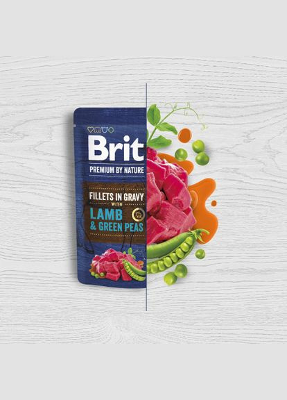 Корм влажный Fillets in Gravy Multipack для собак малых пород филе в соусе Мультипак 12 шт х 85 г Brit Premium (334950298)