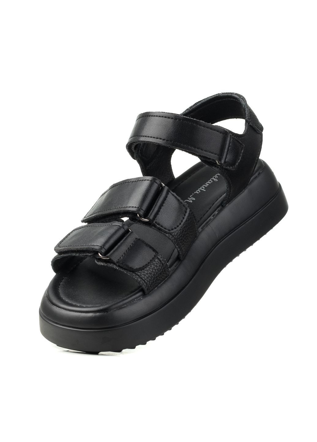 Черные босоножки (1255л) Melanda.M