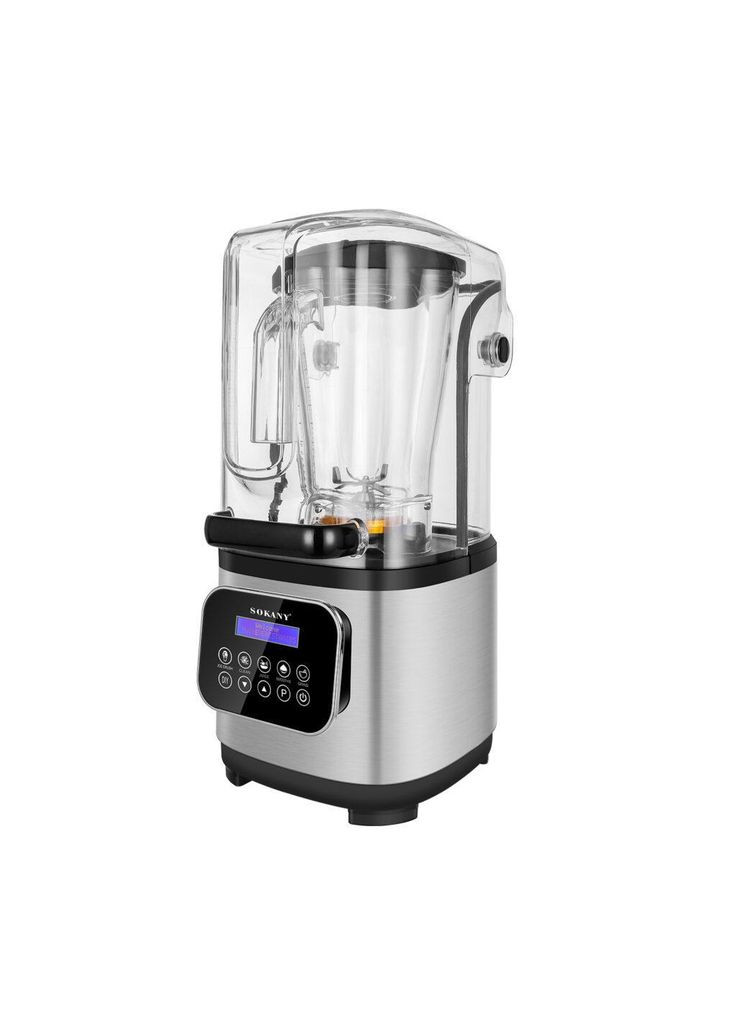 Бесшумный блендер с 2-литровой чашей для смузи и коктейлей, портативный 8000 Вт SK-03024 Sokany (368767174)