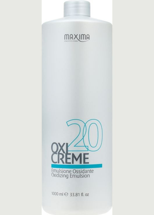 Окислювальна емульсія з пантенолом 6% Oxicreme 20 VOL 1000ml (458595-126149) Maxima (368639478)