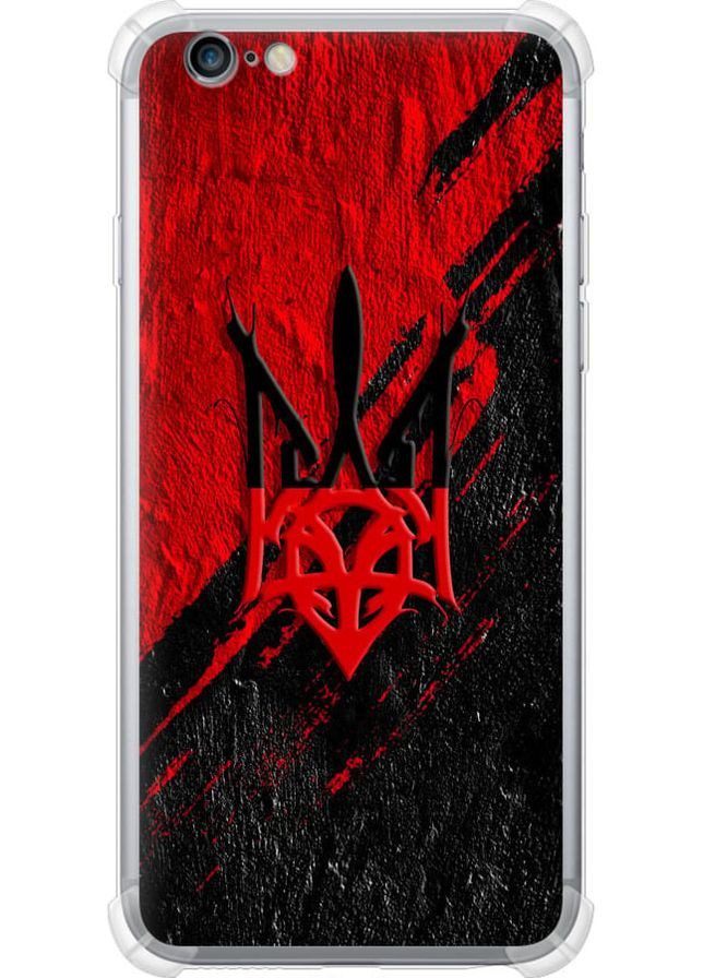 Силіконовий протиударний с посиленими кутами чохол 'Герб v4' для Endorphone Apple iPhone 6s Plus (258484786)