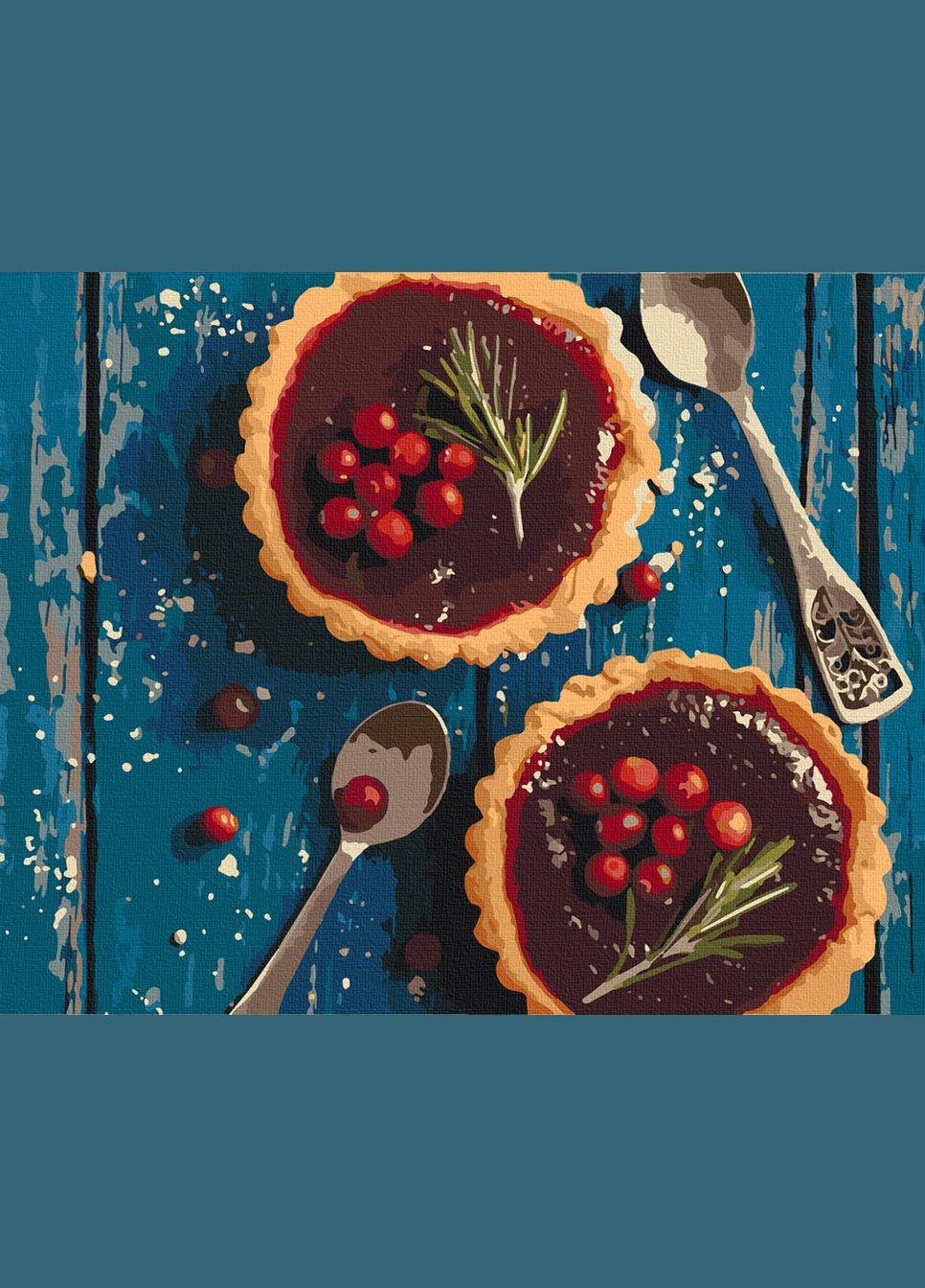 Картина за номерами. Art Craft "Брусничний кошик" 40 * 50 см 12009-AC No Brand (315756156)