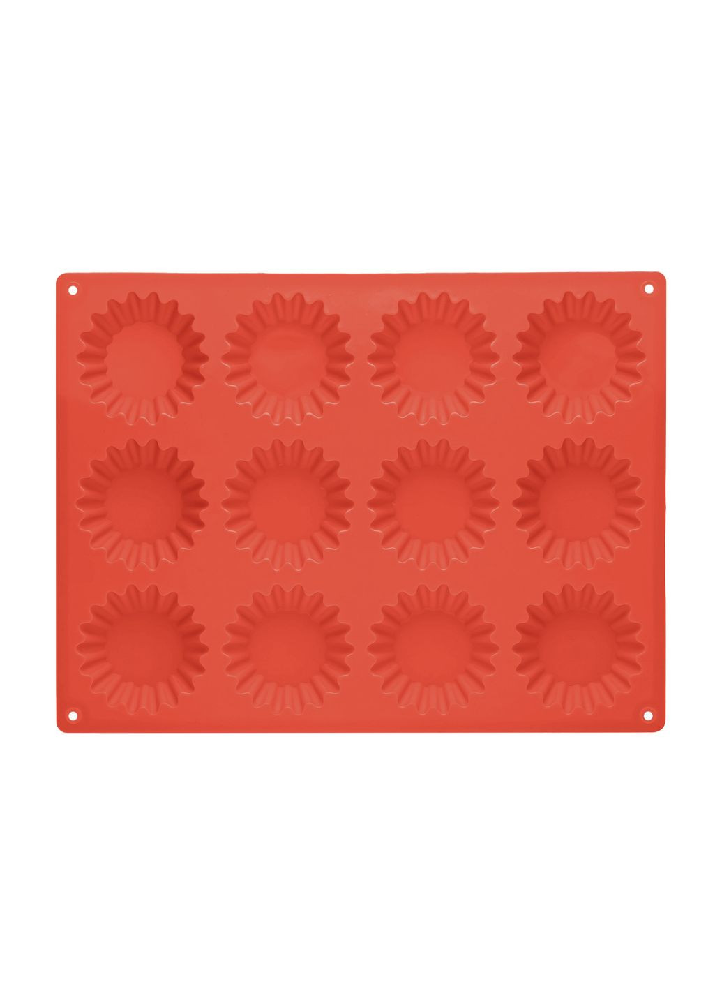 Форма силиконовая на планшете для выпечки кексов и маффинов на 12 ячеек 28x21.5 см A-Plus (323002923)