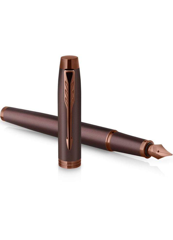 Ручка перья IM Professionals Monochrome Burgundy FP F 28311 Parker (317307507)