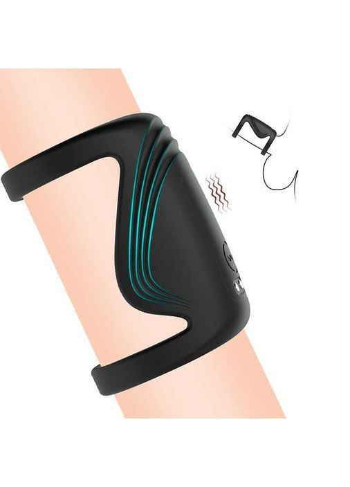 Насадка на пеніс із вібрацією Black Velvets Sleeve No Brand (366892084)