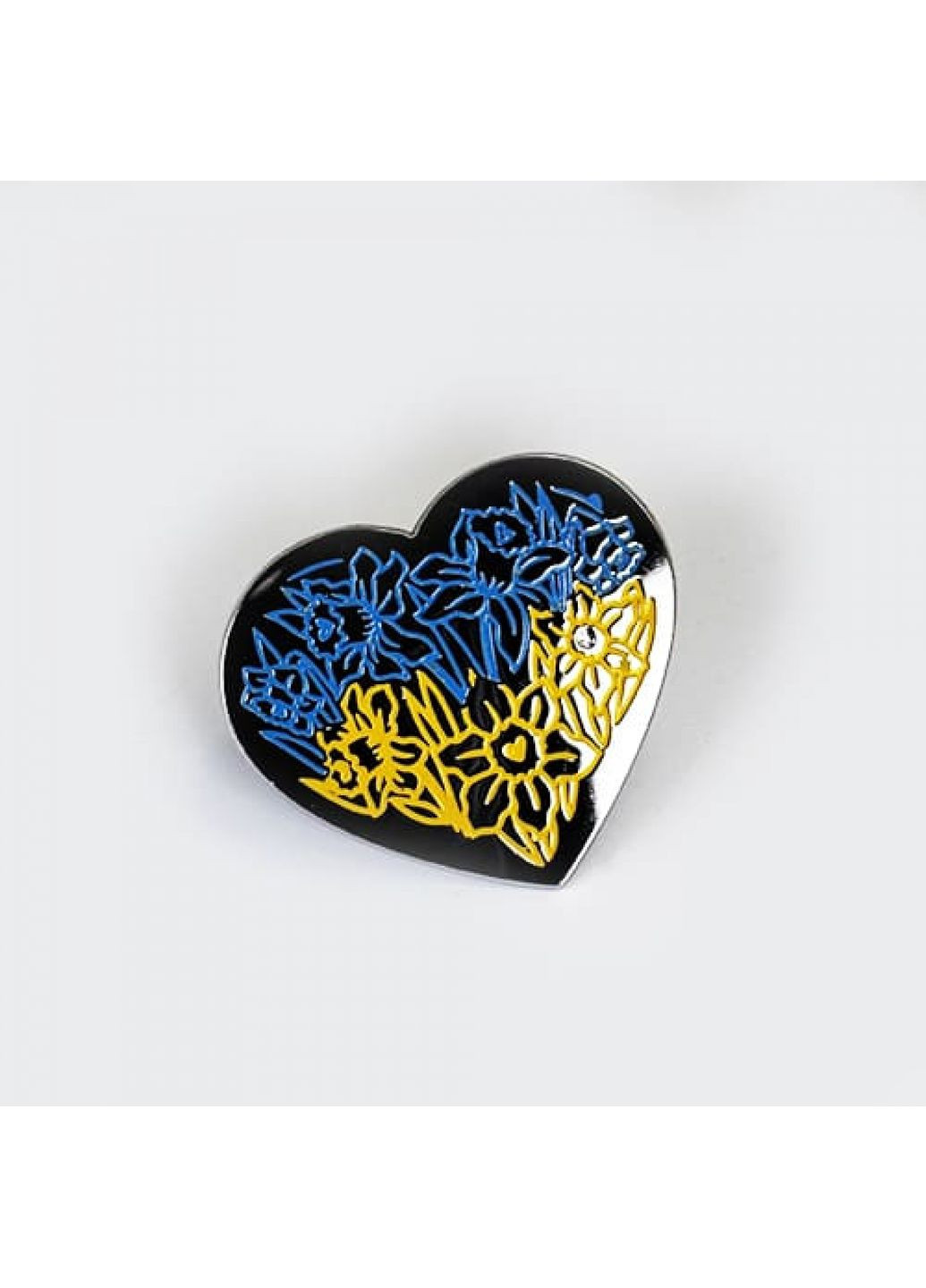 Пін на одяг Серце мак (2019) Dobroznak (365246773)