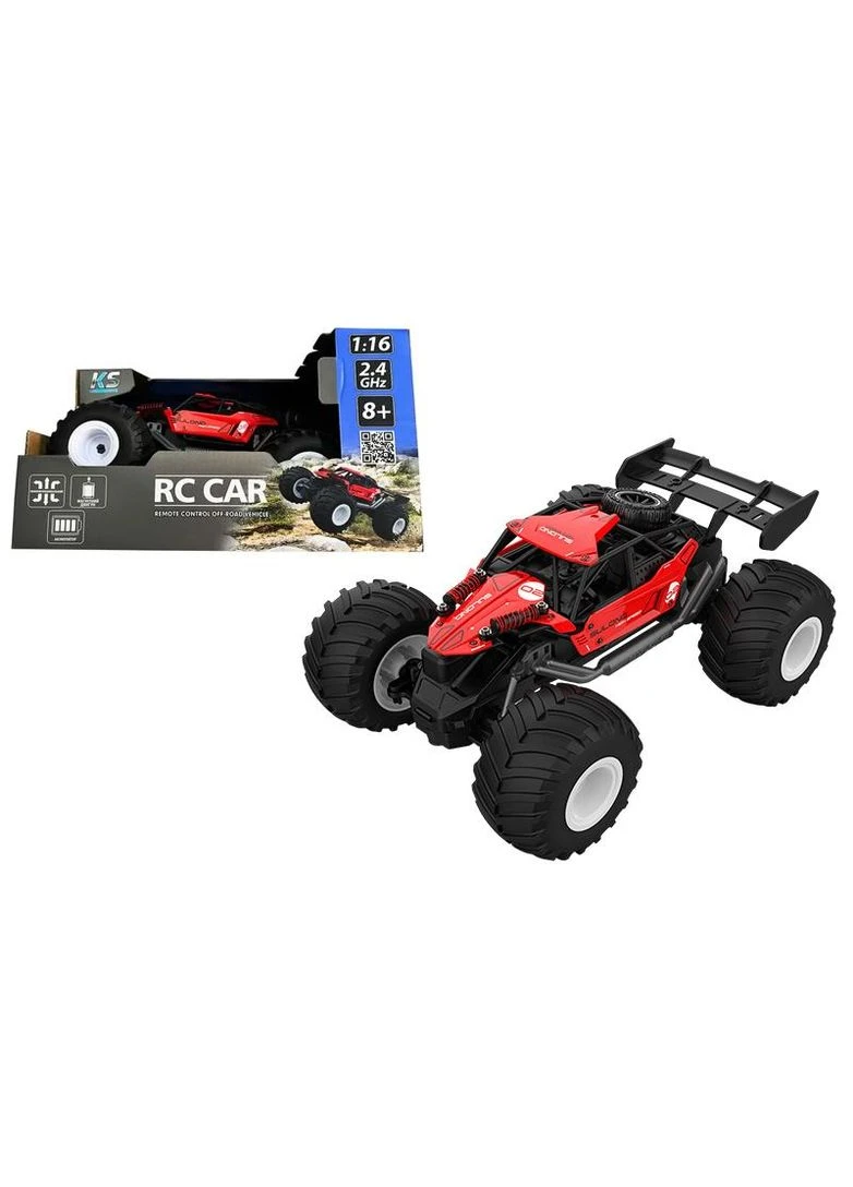 Автомобіль OFF-ROAD SL-8423ARH на радіокеруванні STRONG POWER,червоний, 1:16 No Brand (389901114)