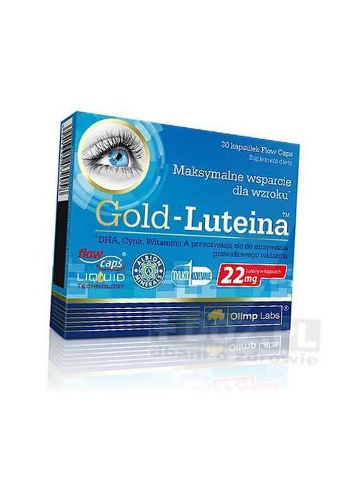 Лютеїн та Зеаксантін, Gold Lutein, Nutrition 30капс (72283004) Olimp (322722672)