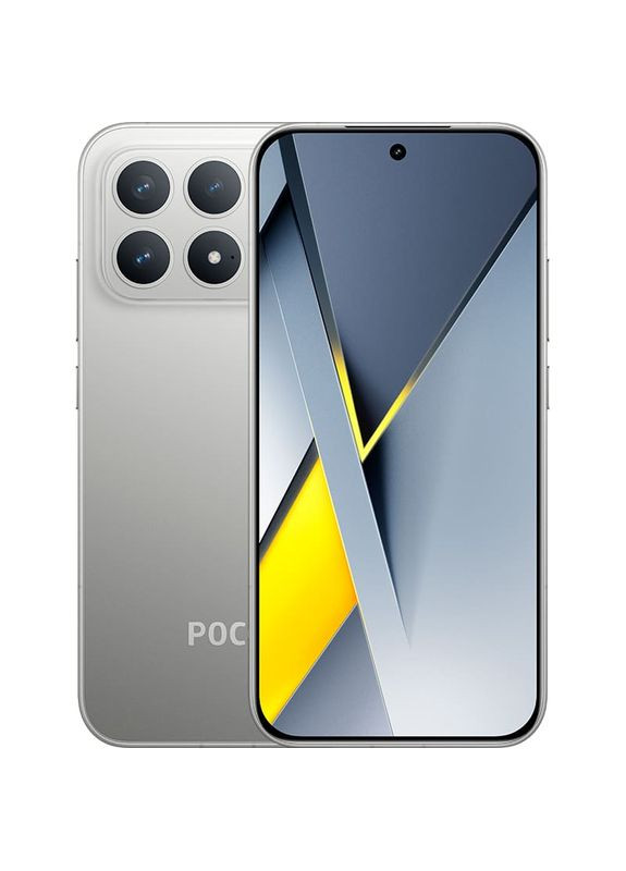 Смартфон F8 Pro 12/512GB Dual Sim Titanium Silver POCO (370608267)