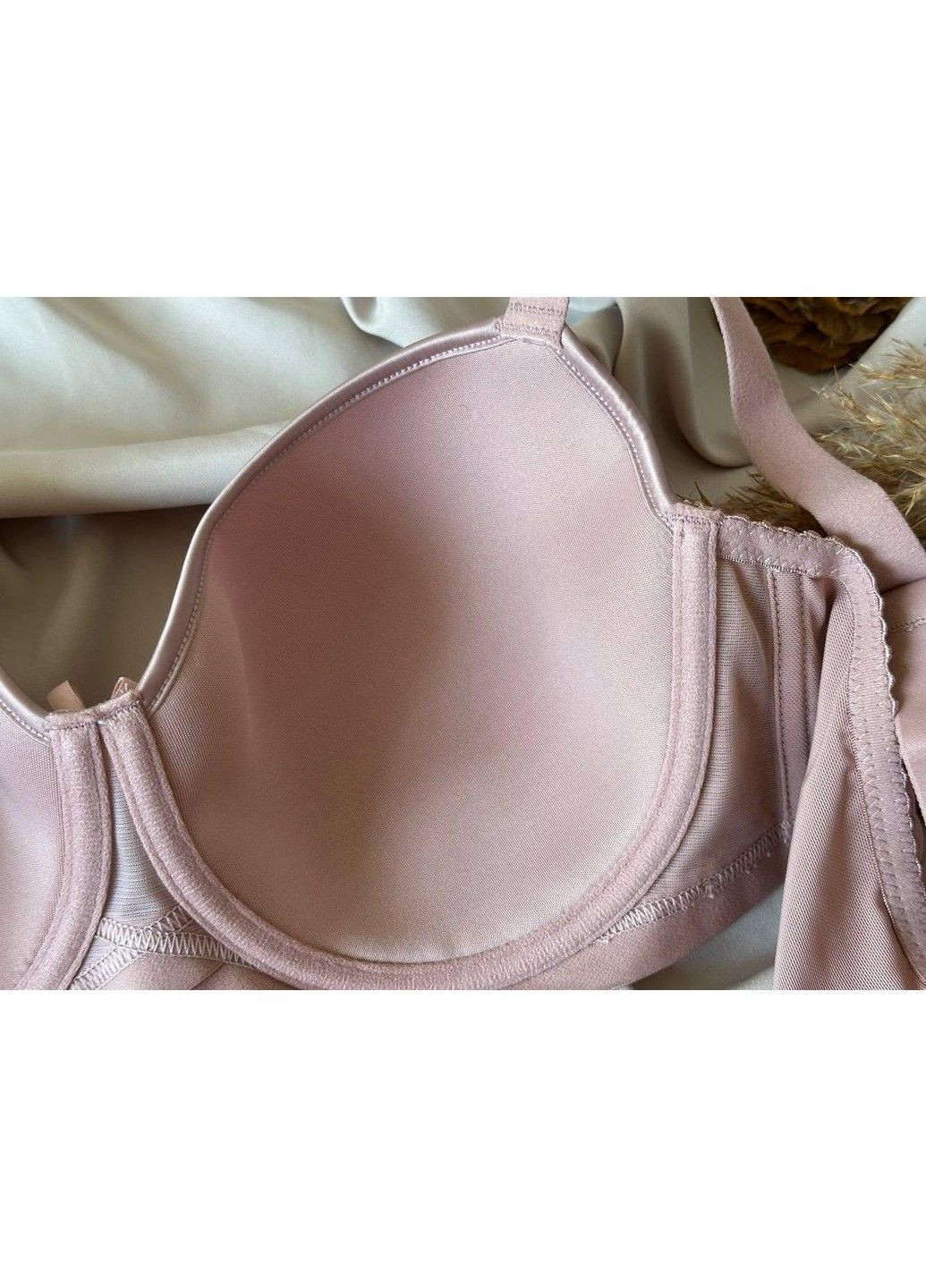 Пудровий бюстгальтер з м'якою чашкою 3016 пудровий Lanny Mode