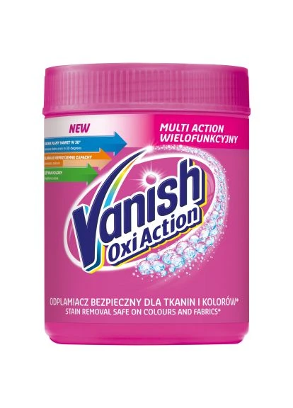 Средство для удаления пятен Oxi Action 470 г (5900627063165/5900627081725) Vanish Oxi Action 470 г (401795995)