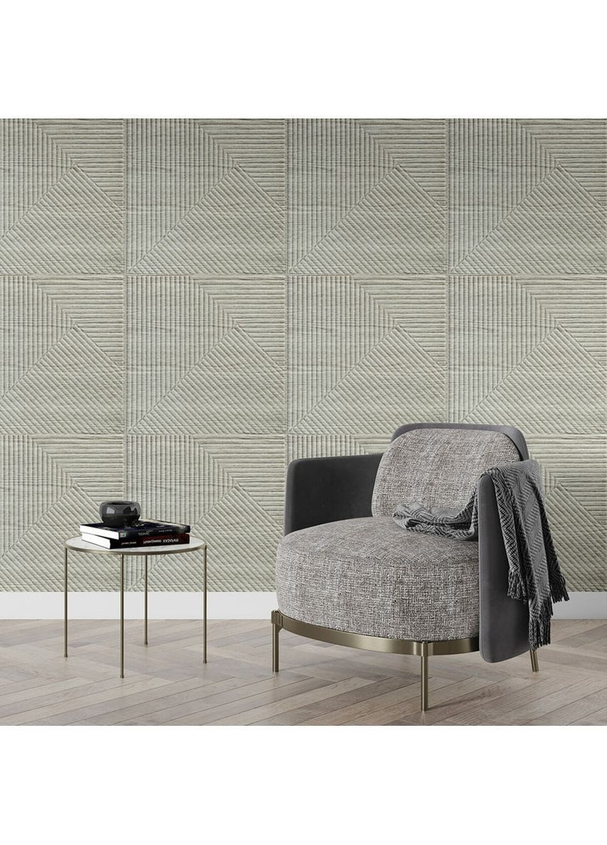 Самоклеюча декоративна 3D панель Бамбук Дерево Біле 500х500х5мм Sticker Wall (368833397)