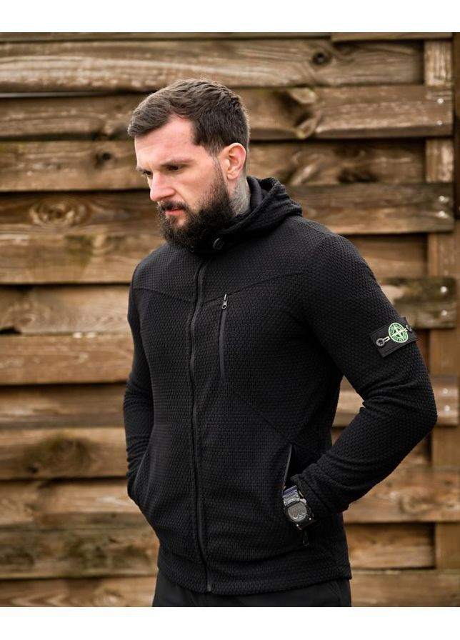 Флісова термокофта Stone Island black No Brand (370589560)