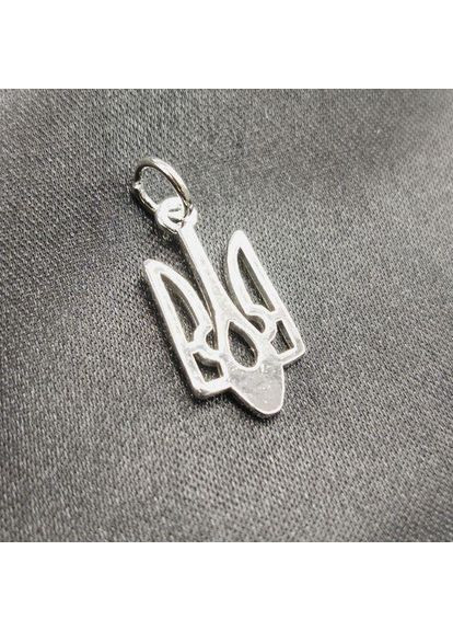 Підвіска срібло "Герб України" 10 х 18 мм (гіпоалергенний сплав) Plus-plus (352745594)