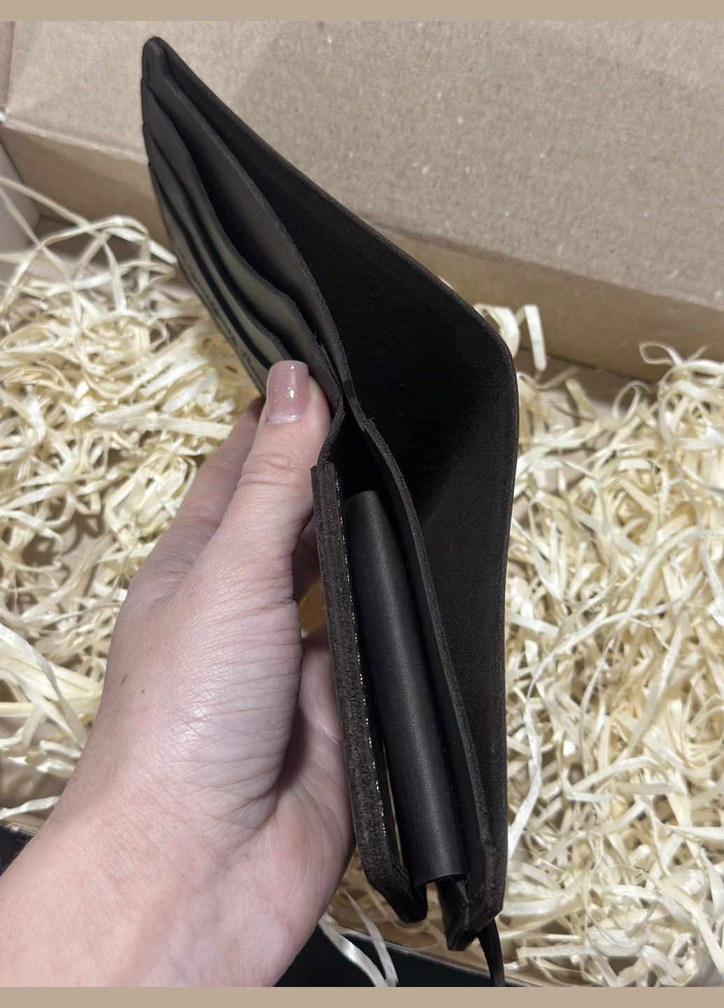 Чоловічий шкіряний гаманець 11.3.3 Black Dekey (351898855)