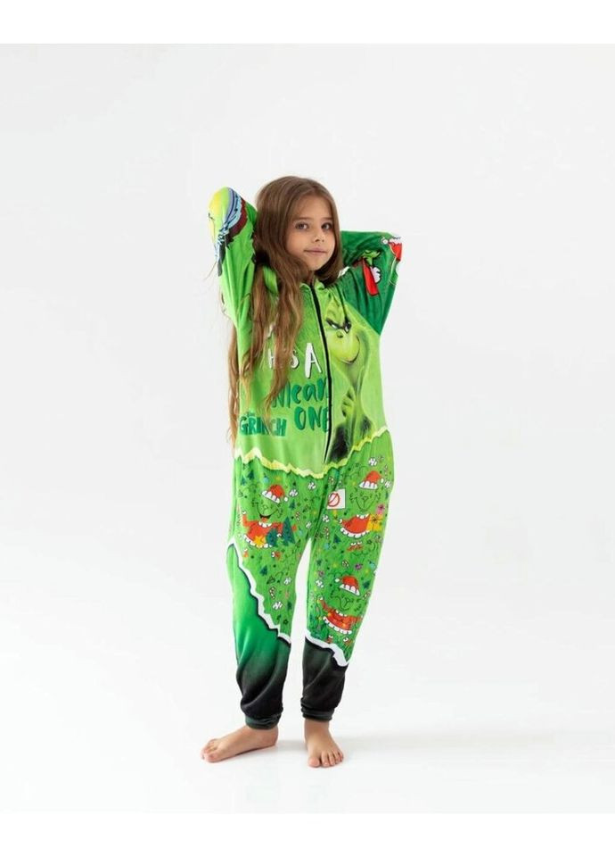 Кігурумі дитяче 3D Грінч 3051, 1, 140 15057 140 див FlexDress (324623566)