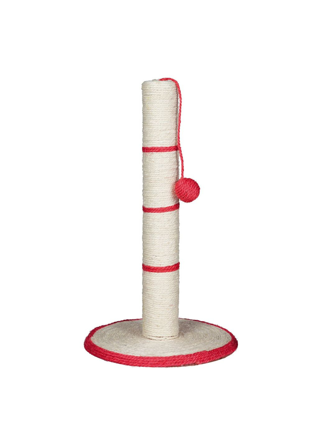 Цапка (когтеточка) для кошек столбик с игрушкой на веревке 50 см (4011905043098) Trixie (279571658)