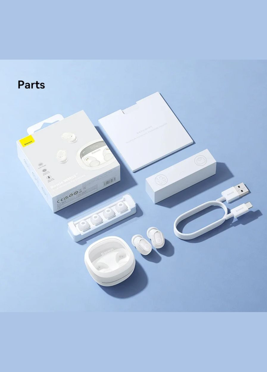 Беспроводные наушники Bowie WM02 TWS Bluetooth 5.3 Черные Baseus (302802856)