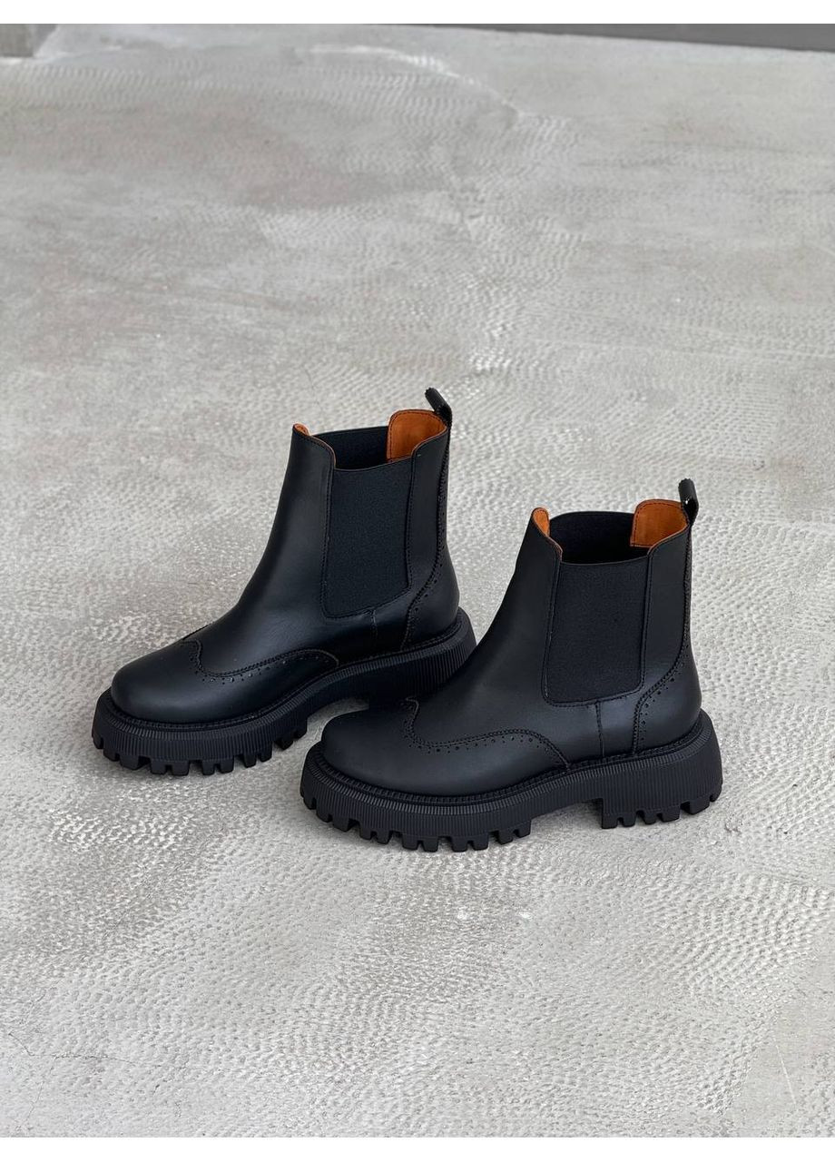 Зимние стильные женские челси челси No Brand без декора