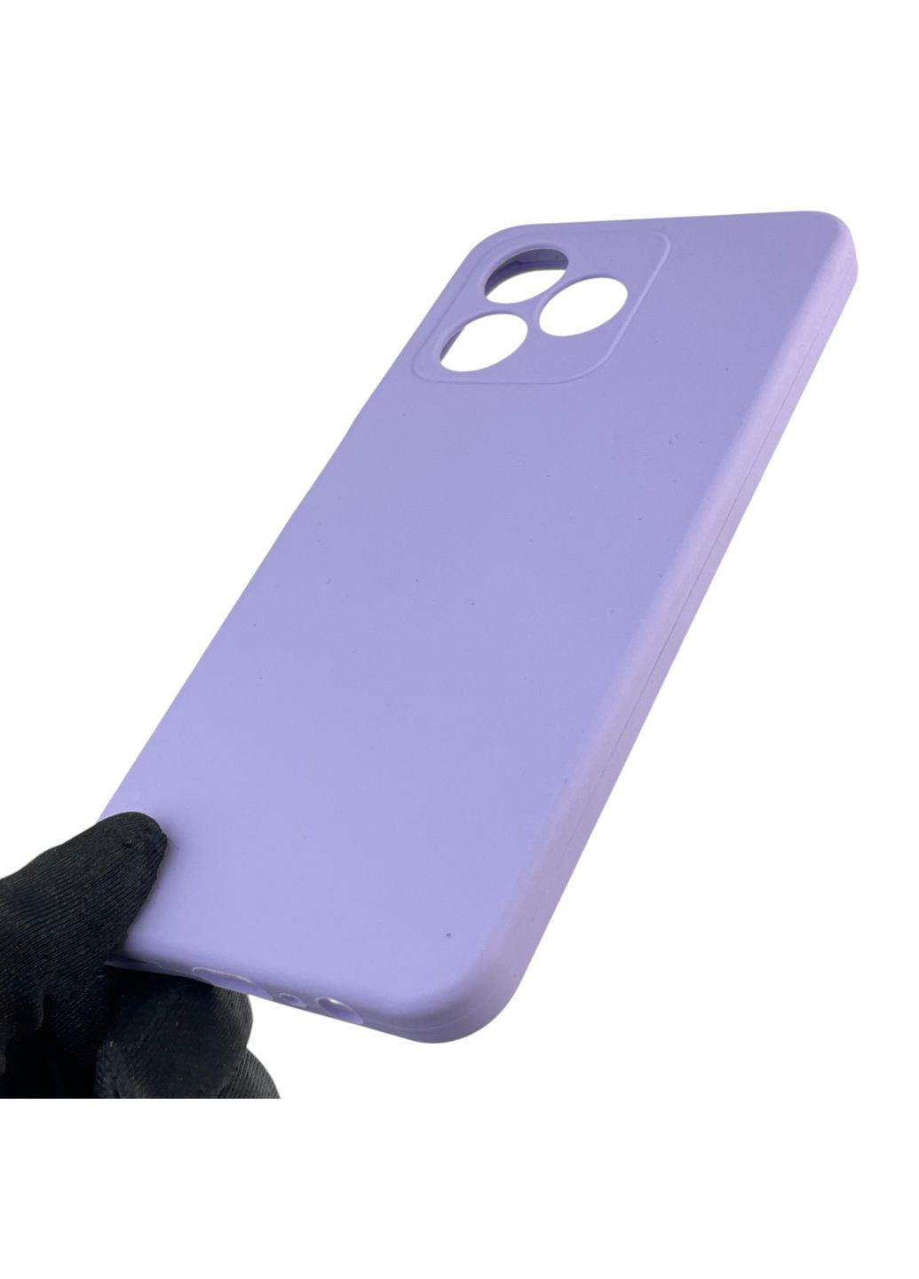 Чохол для Note 50 силіконовий з мікрофіброю нековзний на реалмі нот 50 бузковий Realme (366387441)