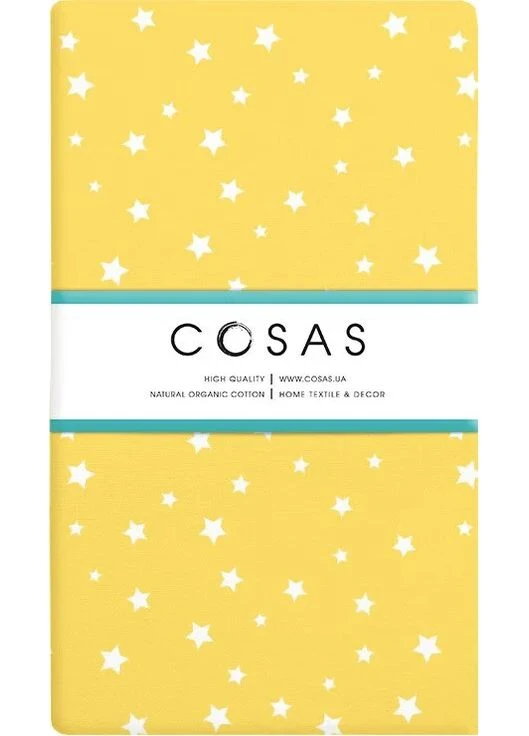 Простирадло на резинці 180х200х30 YELLOW STARFALL (4822052209684) Cosas (361163878)