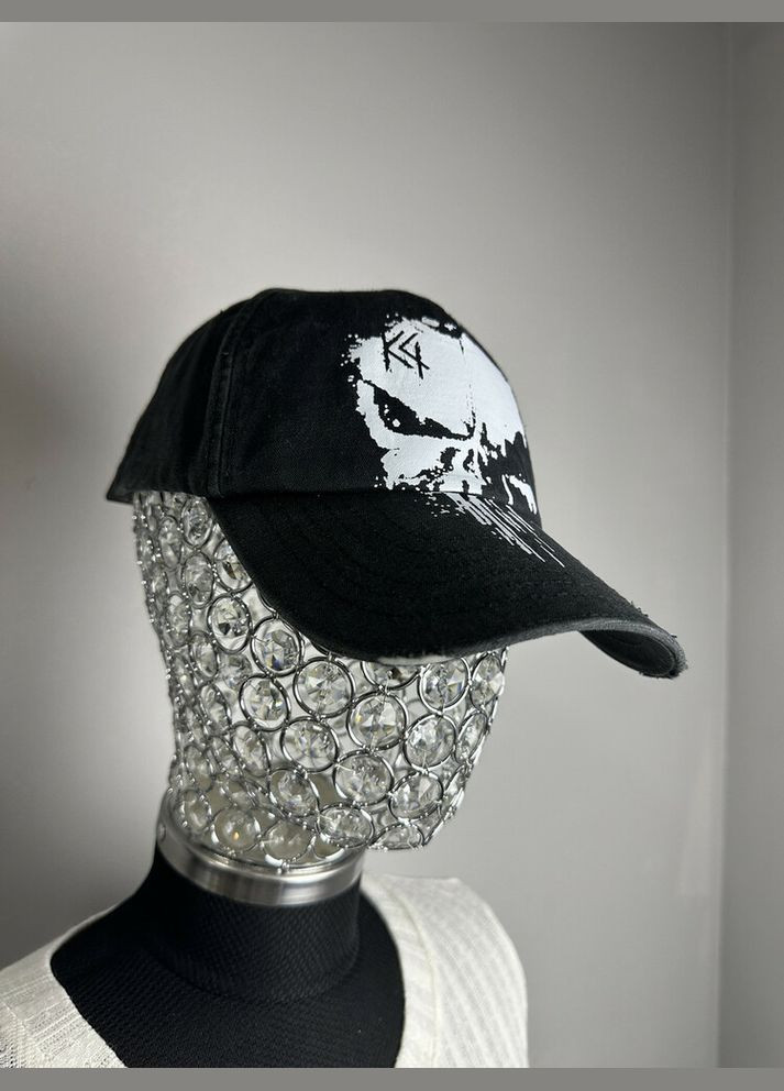 Форхед рваный черный с аппликацией черепа MKKTF000003-1-1 Modna KAZKA (337990044)