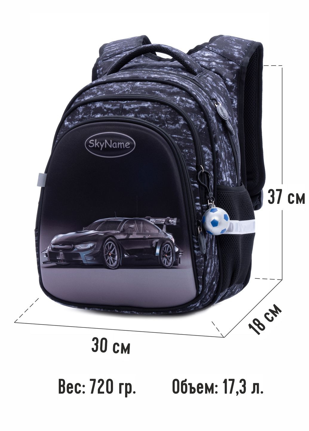 Школьный рюкзак с пеналом и мешком Full R2-177-4 Winner (293504256)