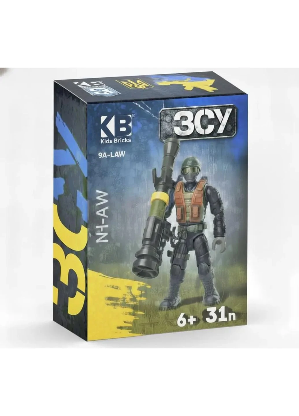 Конструктор "Військовий KB 1129, з фігуркою солдата, зброєю та військовим спорядженням" Limo Toy (378829321)