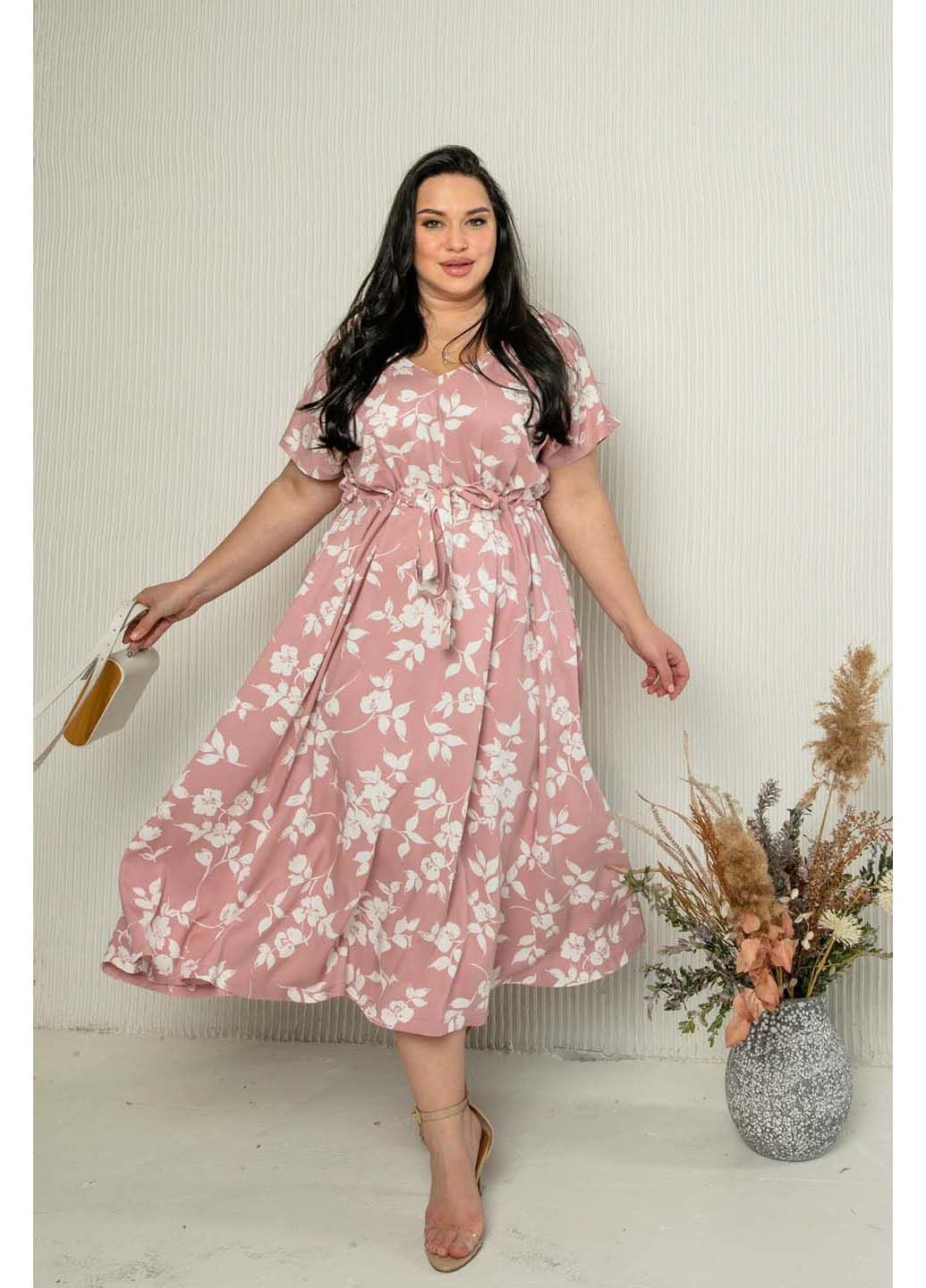 Комбинированное праздничный платье Ри Мари