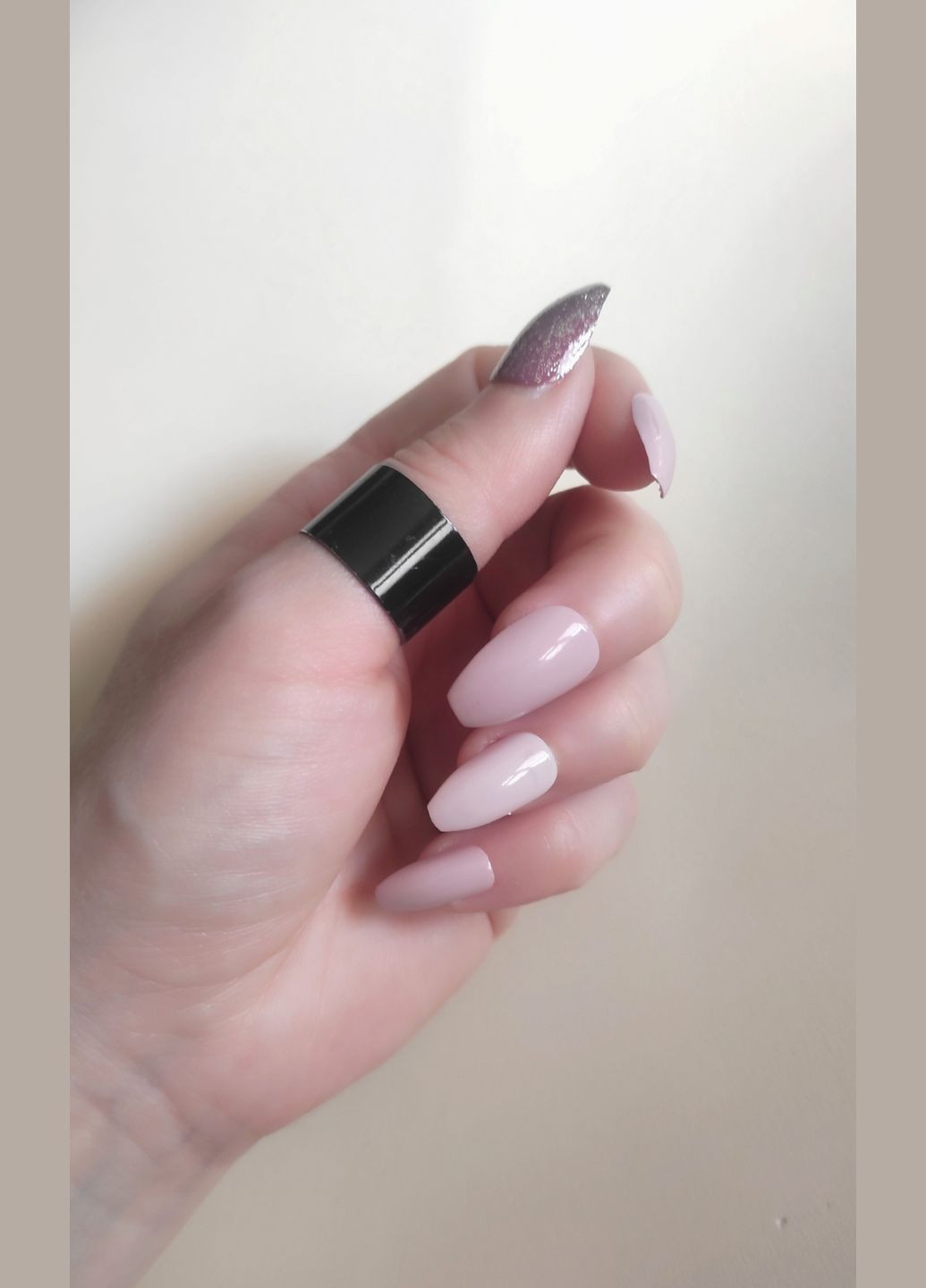 Накладные ногти с клеем Cosmetics 24 Glue-On Nail Tips "Senorita Coffin" Royal (301417167)