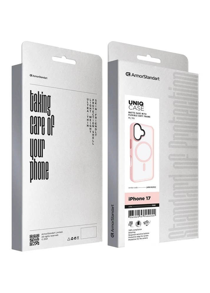 Чохол Uniq MagCase для Apple iPhone 17 Pink (ARM86263) ArmorStandart (374116496)