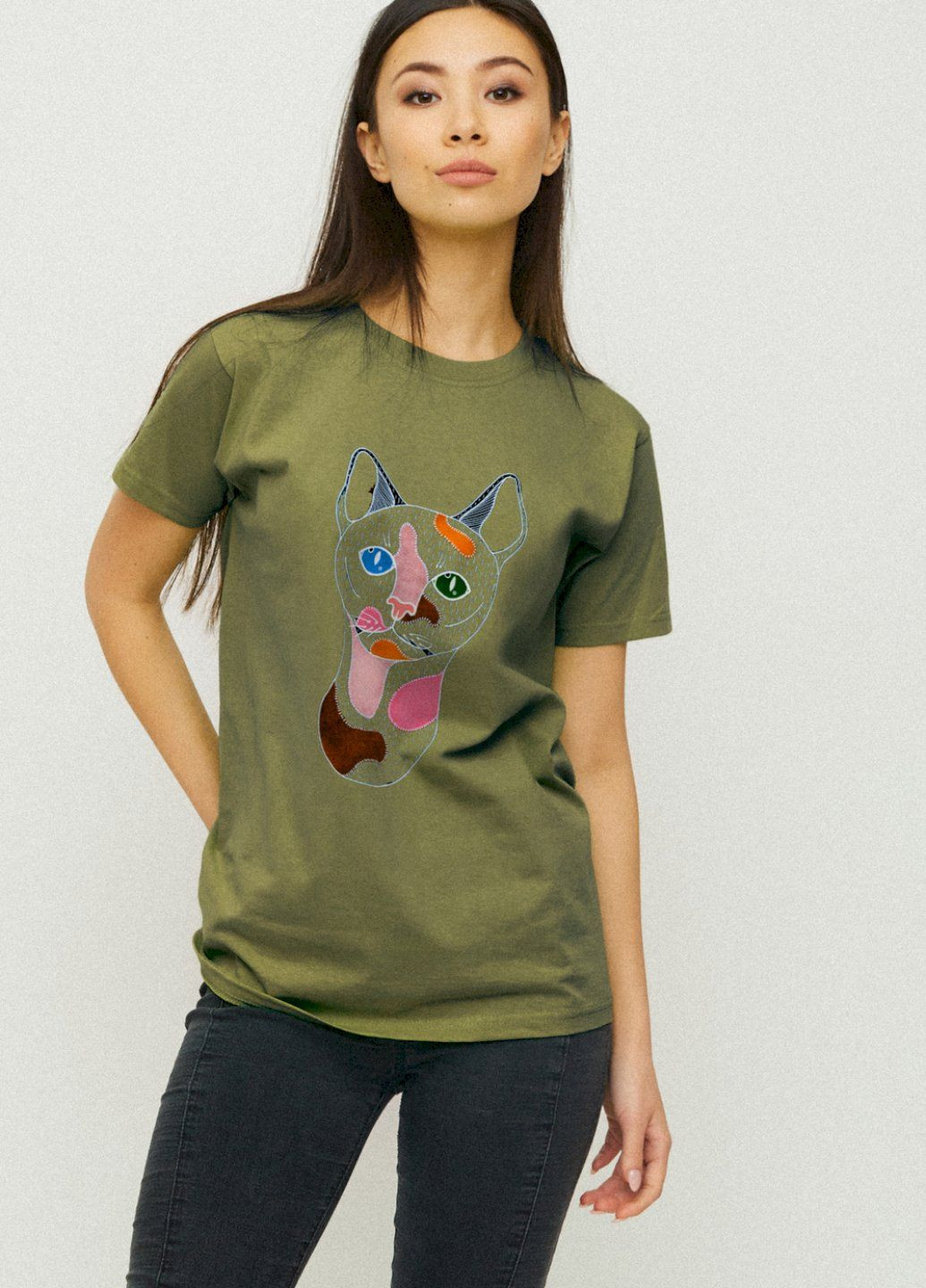 Футболка Boyfriend / дышащий принт / YAPPI - (252386764)