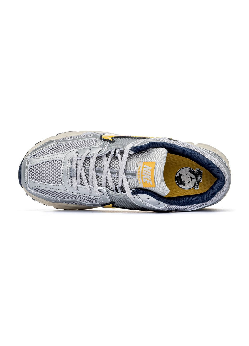 Серые демисезонные кроссовки мужские ms "pure platinum", вьетнам Nike Zoom Vomero 5