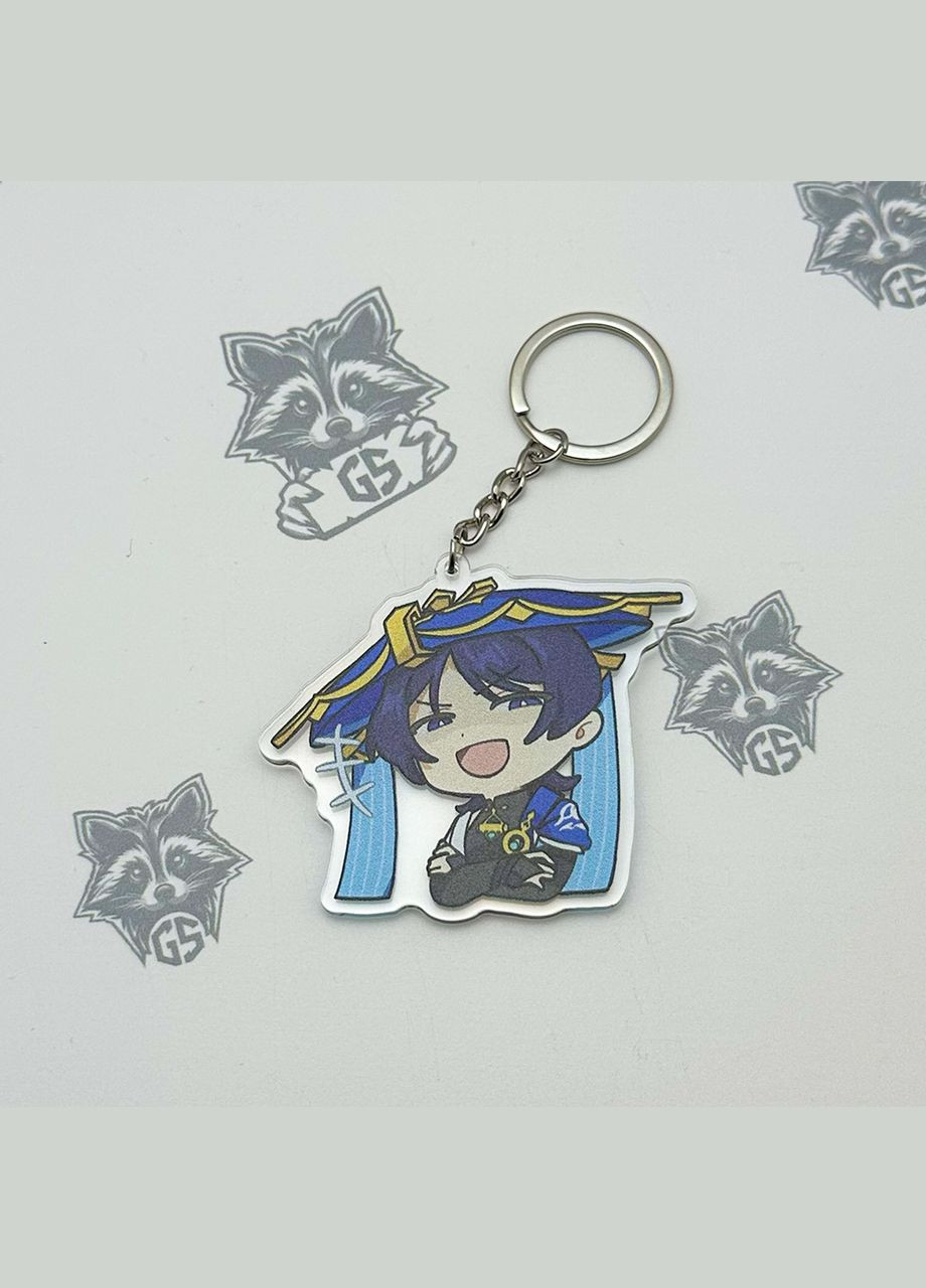 Брелок з Акрилу Genshin Impact Геншин Імпакт Мандрівник (Скарамучча) (2) No Brand (339619633)