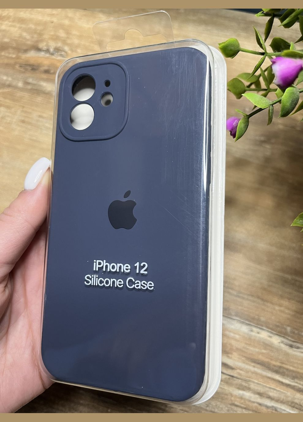 Чехол на iPhone 12 квадратные борта чехол на айфон silicone case full camera на apple айфон Brand iphone12 (293151722)