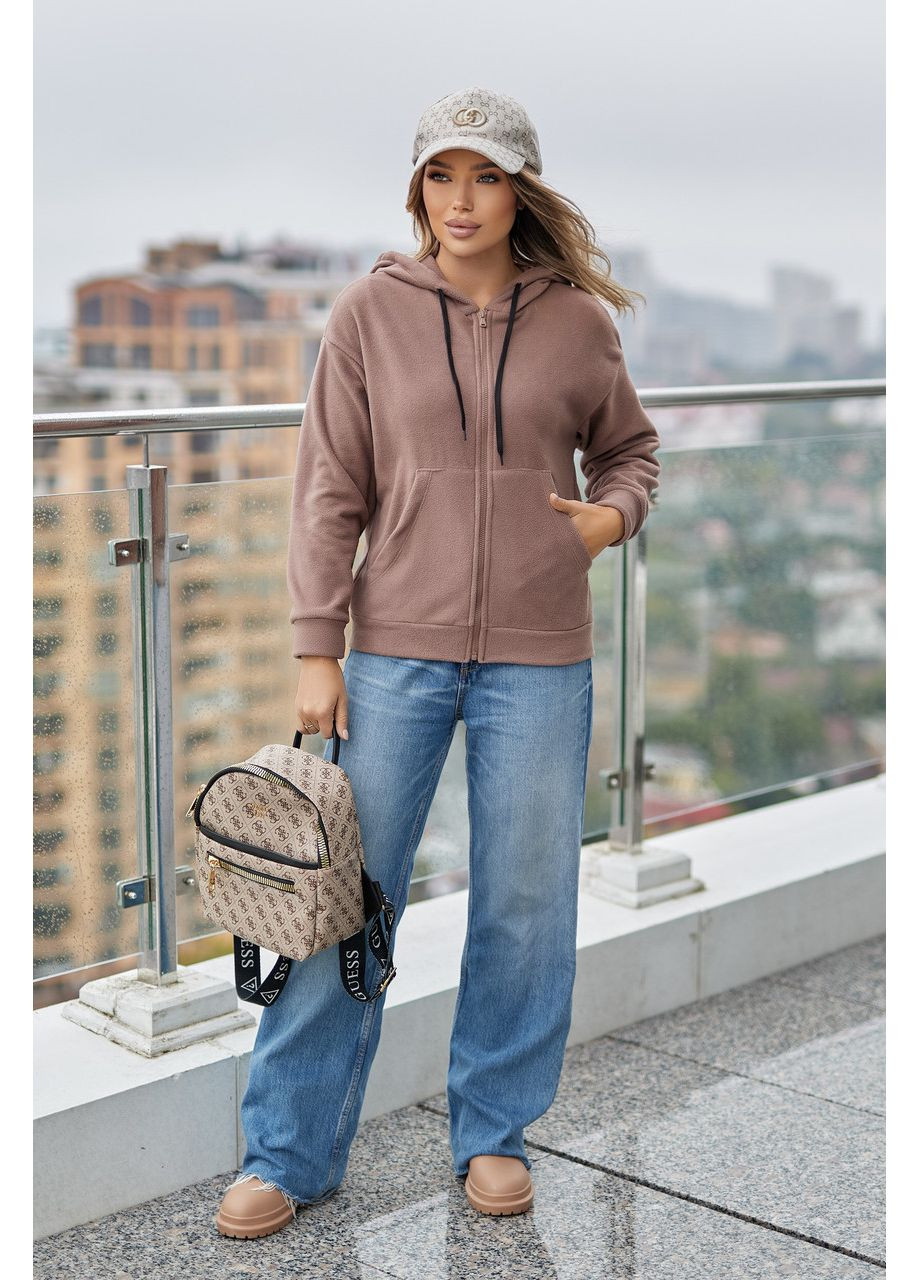 Теплая кофта худи оверсайз женская Fashion Girl (364313511)