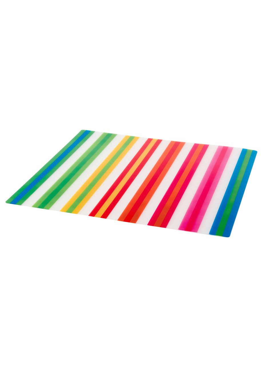 Салфетка под приборы в полоску разноцветная 3737 см IKEA (276070274)
