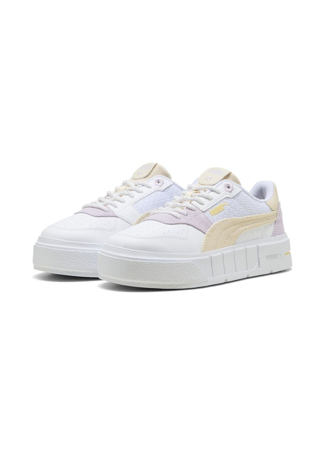 Белые кеды cali court summer feels sneakers youth Puma