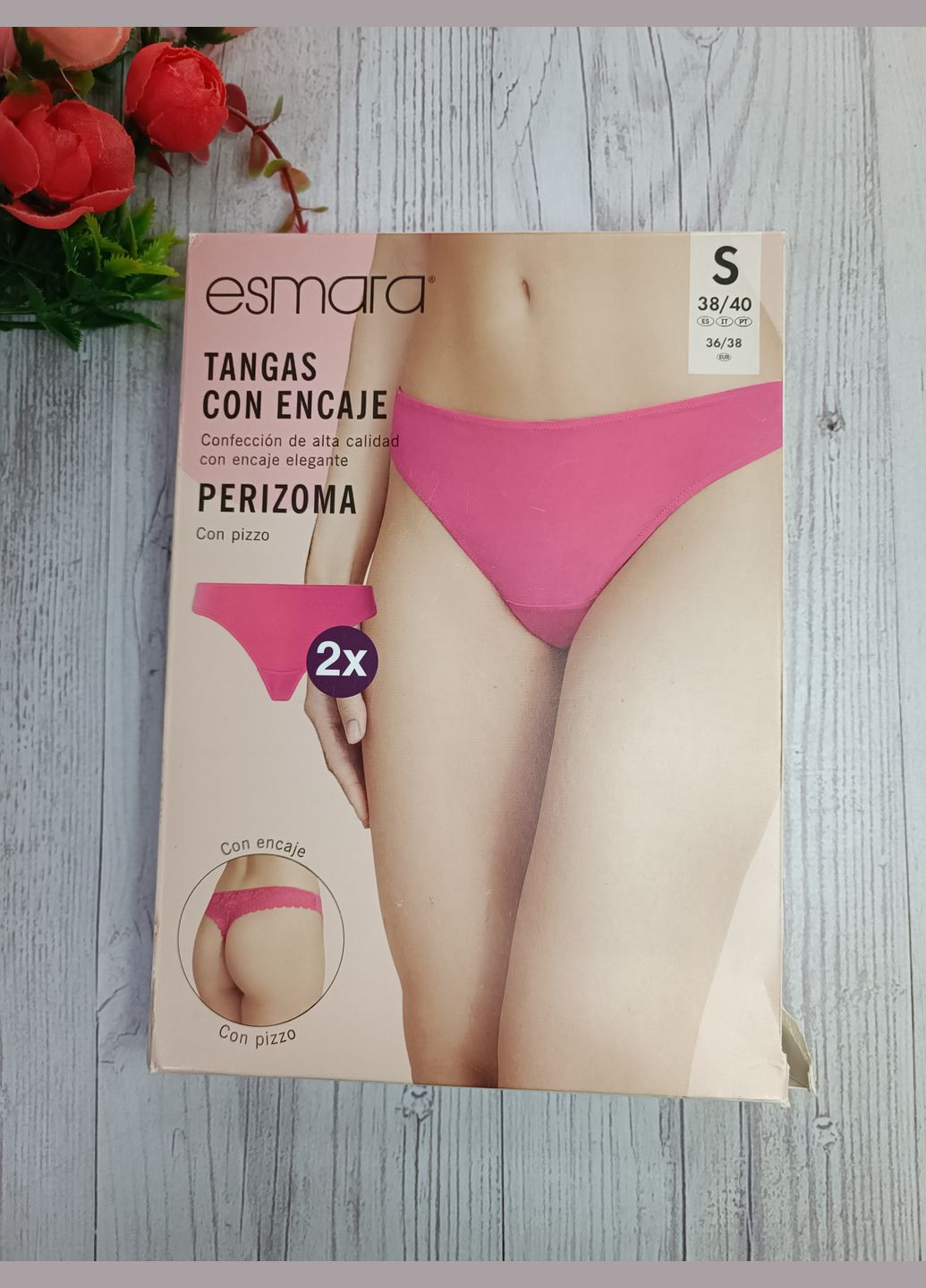 Трусики - стринги для женщин Esmara (332534703)