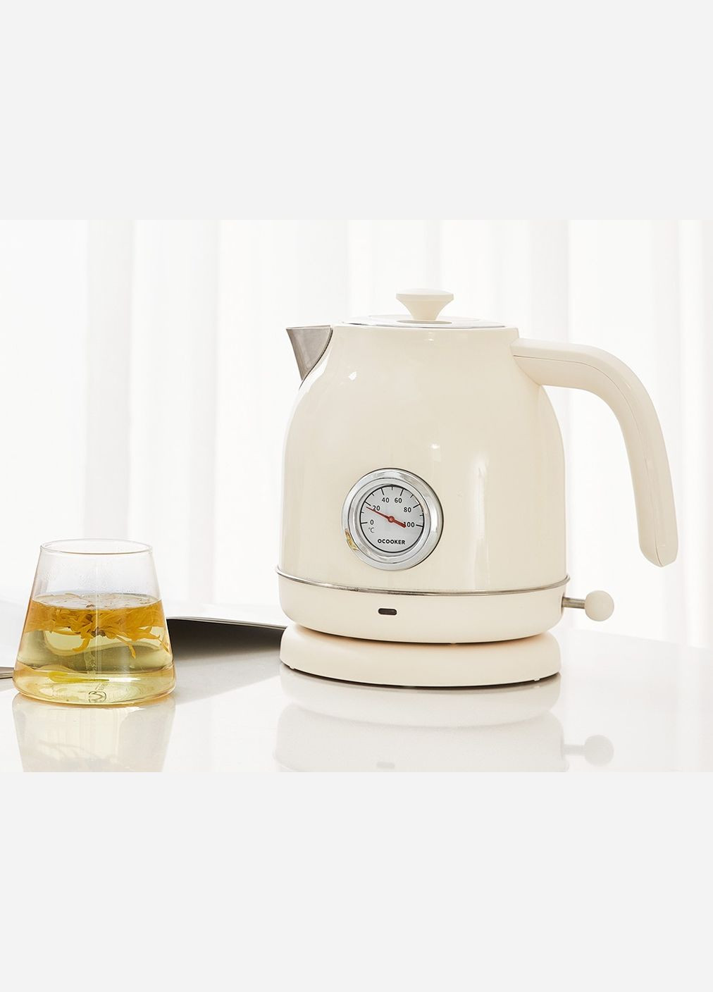 Электрочайник Xiaomi O’COOKER Electric Kettle White (QS-1701/CH-SH01) No Brand (264743037)