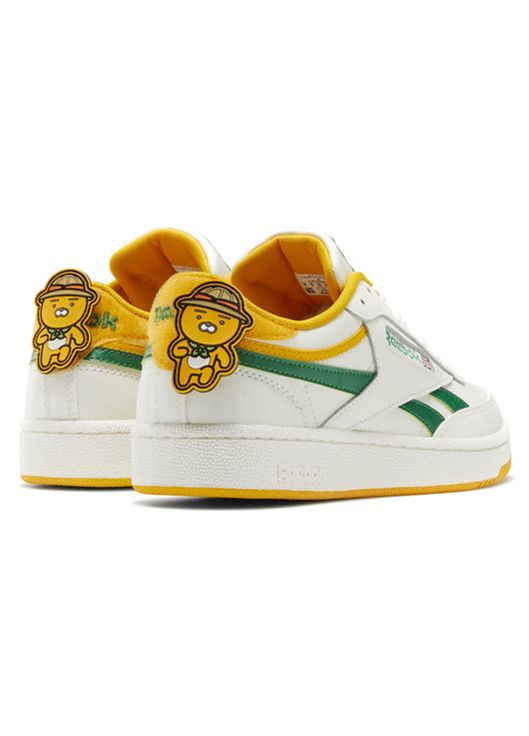 Белые мужские кеды Reebok