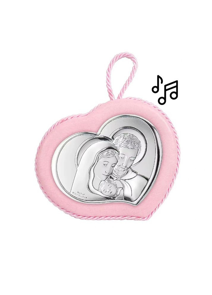 Ікона Свята Родина для дівчинки музикальна (10 х 9 см) Valentі 10552 RA Valenti (337363513)