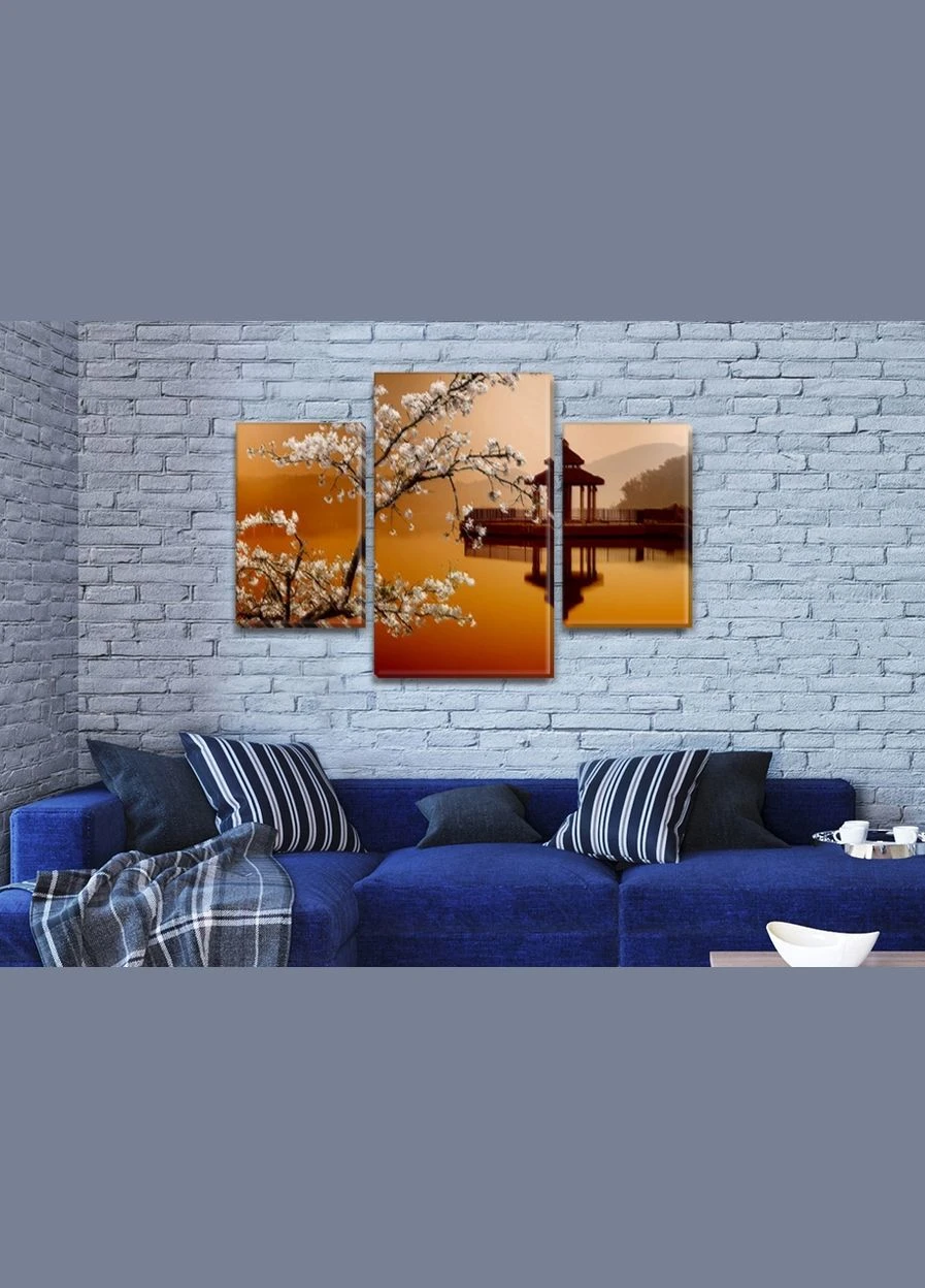 Модульная картина Азия 45x70см. ПВХ ткань (mk01SB_ar11012) Декоинт (278286504)